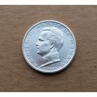 Монако, 5 франков 1960 г., серебро 0.835, Ренье III (князь в 1949-2005)