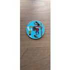 Значок. Ну, Погоди! Волк футболист. САЗ.