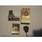 Города. 4 значка/6 с рубля!