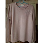 Свитерок св.розовый с блеском,48-50 р.