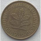 Германия 10 пфеннигов 1989 г. J