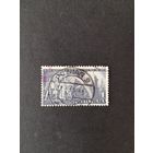 Польша 1938 Марка "150 лет конституции США" (гашение без клея, след от наклейки) Mi.326 каталог 2.00 евро