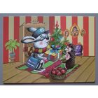 Зимние праздники - это искренние эмоции. С Новым годом! Открытка, глянец