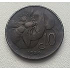 Италия 10 чентезимо, 1924  7-13-15