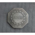 Восьмиугольная монета-жетон Франция.5