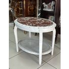 Столик журнальный с мраморной столешницей