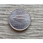 Werty71 США 1 квотер 25 центов 2005 Западная Вирджиния Мост