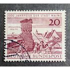 Марка Германия 1962 год 2000-летие города Майнц