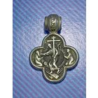 Крестик серебро 925 пробы .