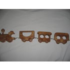 Распродажа! Деревянный игрушечный поезд из CCCP