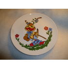 Тарелка настенная Фарфор МФЗ СССР