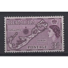 Бермуды 1953 ** Карта острова (Mi 135)