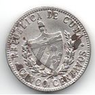 РЕСПУБЛИКА КУБА 5 СЕНТАВО 1960