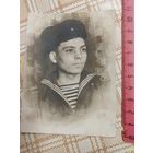 Фотография. Моряк. Балтийский флот. 1950-е. ВМФ СССР.