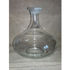 Графин СССР с широким дном без пробки
