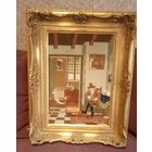 Вышивка в шикарной раме.