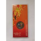 25 рублей 2013 г. Олимпиада Сочи. Лучик и Снежинка. Цветная. В блистере. С рубля!