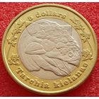 Родезия.  5 долларов 2018 года  "Динозавр Тархиа (Tarchia)"  UNUSUAL