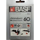 Аудиокассета BASF-60 cromdioxid type II - новая в упаковке две штуки.