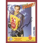 Сергей Стась - "Нюрнберг Айс Тайгерс"(Германия)/ Сезон 1997-98/ Большая карточка с живым автографом.