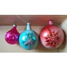 Ёлочная игрушка. Шар. 3 шт..