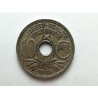 10 сентимо 1918 года. Франция. Монета А2-3-2