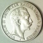 ГЕРМАНИЯ ПРУССИЯ 3 марки 1910 год "ВИЛЬГЕЛЬМ II" (серебро)