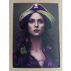 О-10. ПОДПИСАННАЯ ОТКРЫТКА НИДЕРЛАНДЫ. ПИРАТКА.