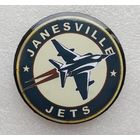 Хоккейная команда в Североамериканской хоккейной лиге JANESVILLE JETS. (Жесть, 56 мм.)