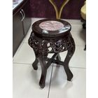 Столик подставка с мраморной столешницей