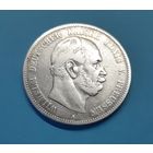 Германия. 5 марок. 1876 год. Вильгельм. Пруссия. Серебро. Распродажа коллекции