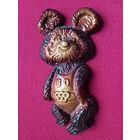 Настенное панно Олимпийский мишка Олимпиада 80