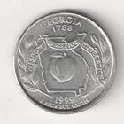 США квотер 1999 штата Джорджия двор P