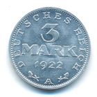 3 марки 1922 год A _состояние aUNC