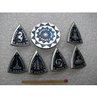 Набор значков. Турист Чёрного моря