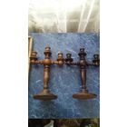 Подсвечники дерево