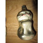 Елочная игрушка СССР . Кот или кошка