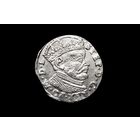 Трояк 1584 г. Вильно (Речь Посполитая), Сигизмунд Ваза. Прочекан!