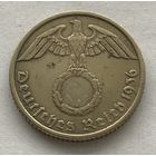 Германия Третий рейх 10 рейхспфеннигов 1936 А (Берлин) - первый год чекана, редкий!