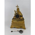 Антикварные каминные часы