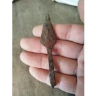 Старинный наконечник ,с рубля