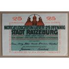 Германия, нотгельды, 25 пфеннигов 1921 год, Ратцебург (Ratzeburg), 1101.1, B2