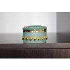 Шкатулка для бижутерии, матовое стекло.