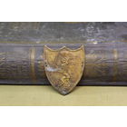 Киверная бляха армии НАПОЛЕОНА, линейный полк. ВОЙНА 1812 год. Распродажа коллекции вещей. С РУБЛЯ! АУКЦИОН!