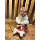 Ватная игрушка под ёлку