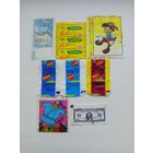 Наклейки фантики их 90-х