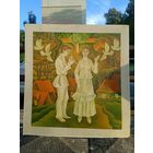Картина 1983г (масло,двп),художник Захаров.А.Р. (Гродно)