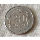 Польша. 20 грошей  2014 года.