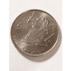 Канада 25 центов "XXI зимние Олимпийские игры Ванкувер 2010. Бобслей 2008