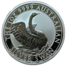 1 доллар, 2020 года. Серебряный лебедь. 999 унция. UNC+